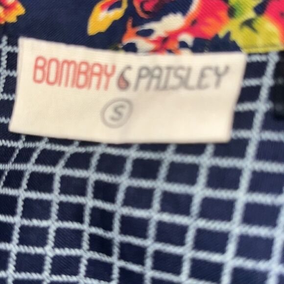 Bombay & Paisley floral and plaid tiered maxi dress - Picture 9 of 12